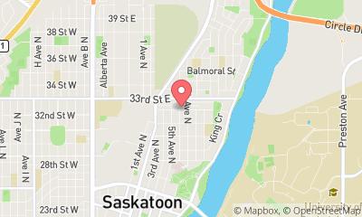 map, European Massage Clinic
