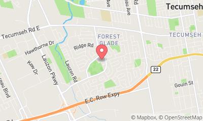 map, Kersey Kickbox Fitness Club