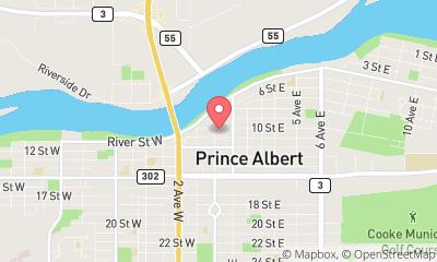 map, Prince Albert Arts Centre
