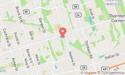 map, Martial Arts Supplies Store Whitby - Benza Sports