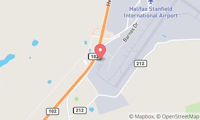 map, NovaJet Aviation Group - Private Jet Halifax