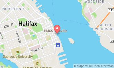 map, Halifax Harbour Tours