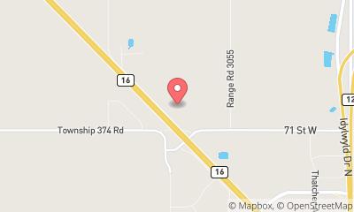 map, Saskatoon 16 West RV Park
