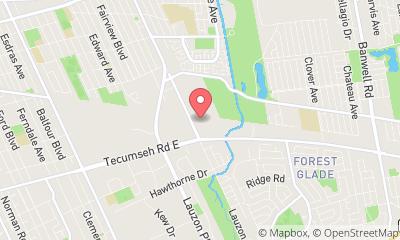 map, Crunch Fitness - Windsor