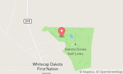map, Dakota Dunes Golf Links,CanaGuide,golfeur,golf,terrain de golf,tournoi de golf,club de golf,parcours de golf,golf à #####CITY#####, Dakota Dunes Golf Links - Golf à Whitecap (SK) | CanaGuide