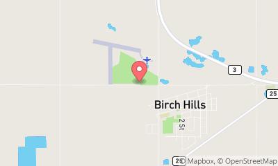 map, Birch Hills Golf Course