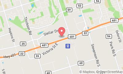 map, Travelodge by Wyndham Oshawa