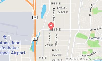 map, Arctic Spas Saskatoon