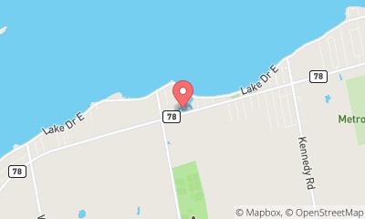 map, Willow Beach Marina