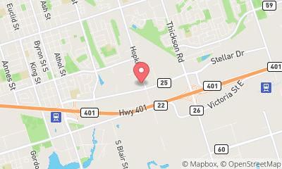 map, Clarke Dance Productions