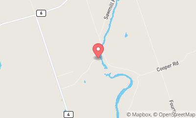 map, Wanapitei Canoe & Northern Outdoor Expeditions