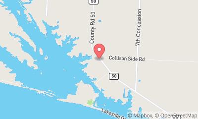 map, Holiday Beach Conservation