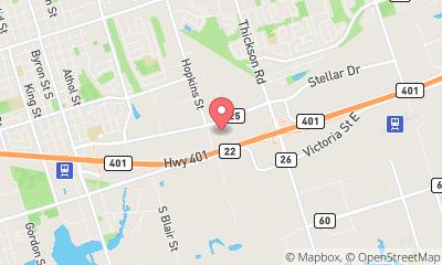 map, Landmark Cinemas 24 Whitby