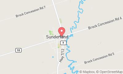 map, Sunderland Maple Syrup Festival