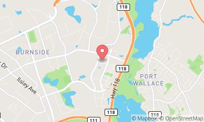 map, Courtyard by Marriott Halifax Dartmouth