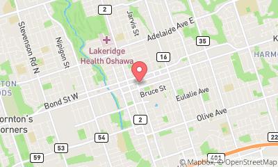 map, La Quinta Inn & Suites by Wyndham Oshawa