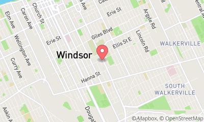 map, Exodus Windsor Escape Rooms