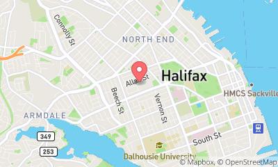 map, Halifax Airport Taxi Limo Service