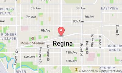 map, Regina Cricket Club - Cavaliers Sports & Social Club