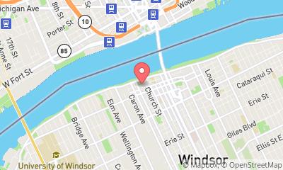 map, Windsor Aquatic Club