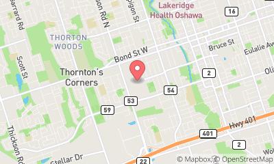 map, Virtual Sting Oshawa - VR Arcade