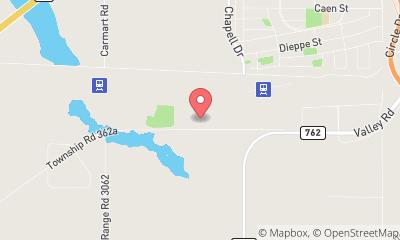 map, Richard St. Barbe Baker Afforestation Area