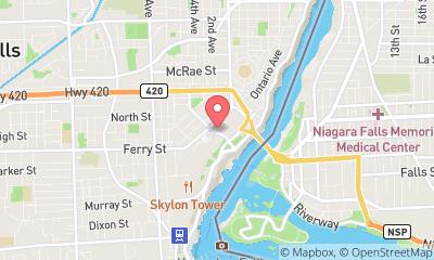 map, Niagara Falls Fun Zone - Clifton Hill