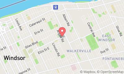 map, Hybrid Training Academy Inc.