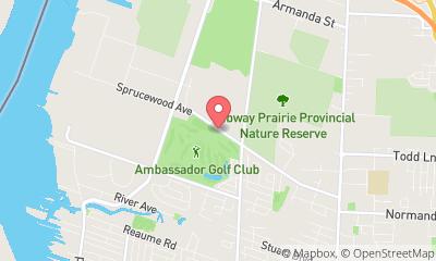 map, Ambassador Golf Club