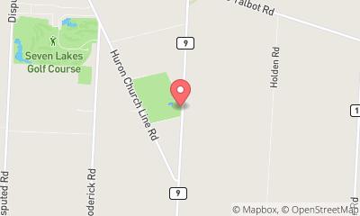 map, Dominion Golf & Country Club