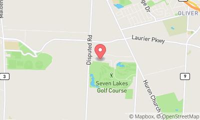 map, Seven Lakes Championship Golf & Estates