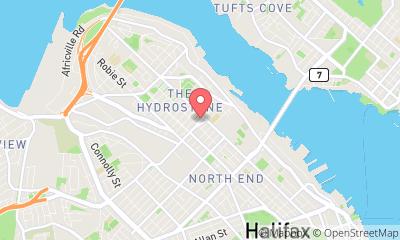 map, Made in the Maritimes Artisan Boutique Hydrostone