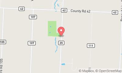 map, Willow Creek Golf Course