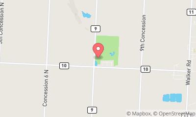 map, Fox Glen Golf Club