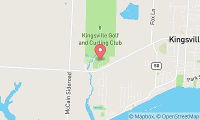 map, Kingsville Golf & Country Club
