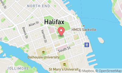 map, Halifax Public Gardens