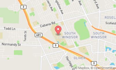 map, St. Clair College - Windsor Campus