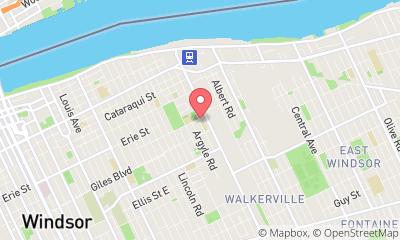 map, Ye Olde Walkerville Bed & Breakfast - Windsor