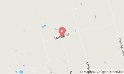 map, ganaraska bed & bale