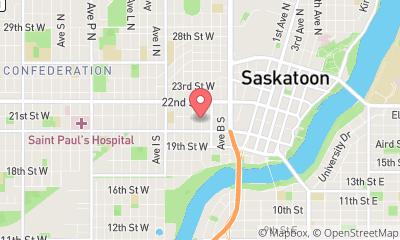 map, Saskatoon Makerspace