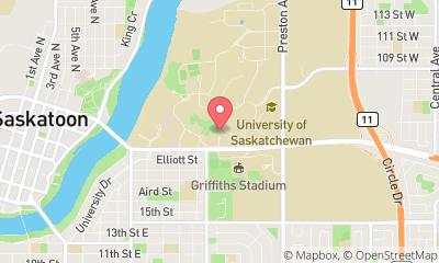 map, College Art Galleries | Kenderdine Art Gallery | University of Saskatchewan Art Collection