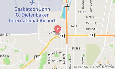 map, YXE GOLF LOUNGE