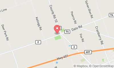 map, Budget Inn Port Hope