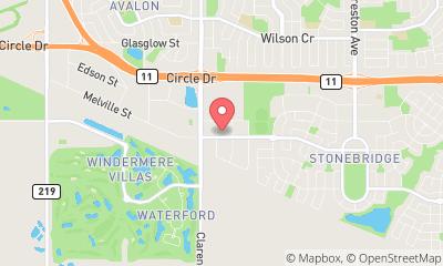 map, Lifemark Physiotherapy Stonebridge