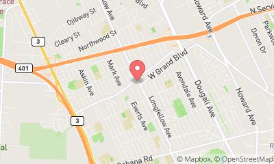 map, South Windsor School of Music