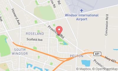 map, Canadian Conservatory of Music