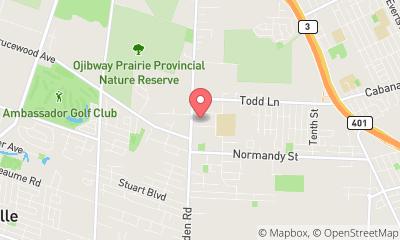 map, Crunch Fitness - La Salle