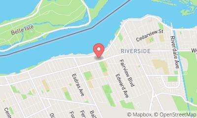 map, Riverside Family Fitness