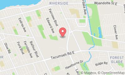 map, FCS Fitness Centre Services (2019) Inc.