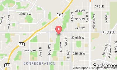 map, Pierre Radisson Dog Park